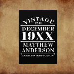 Flyer Vintage personalizada envelhecida em perfeição<br><div class="desc">Vintage personalizada envelhecida até à perfeição design pode ser um presente excelente para seus amigos ou familiares,  ou você mesmo pode usá-lo.</div>