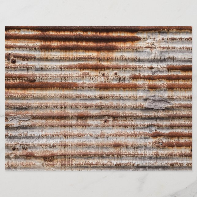 Flyer Vintage Rusty Metal (Frente)