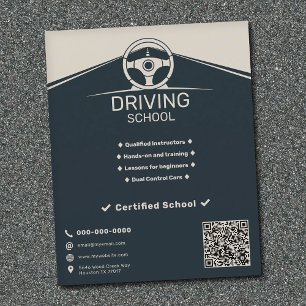 Flyer Volante - Auto Escola