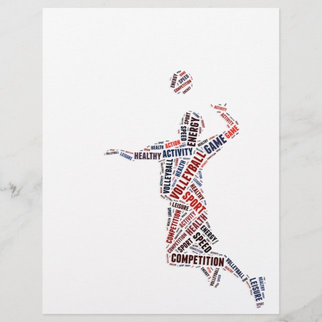 Flyer Voleibol (Frente)