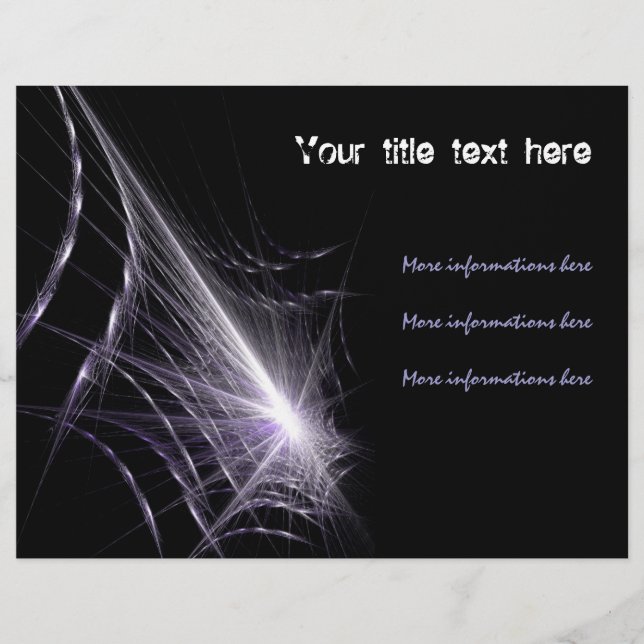 Flyer Web de aranha (Frente)