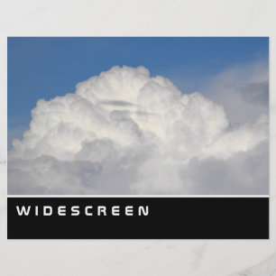 Flyer Widescreen - Nuvens Nimbus