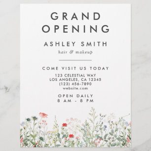 Flyer Wildflower Meadow