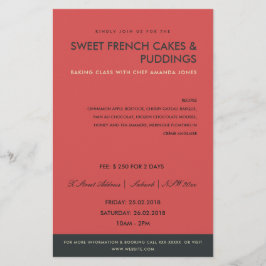 FLYER WORKSHOP DE CLASSES DE MODELO DE FOTO DO MARINHO V