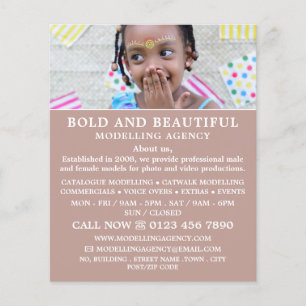 Flyer Young Model, Modelation Agency, Model Agent