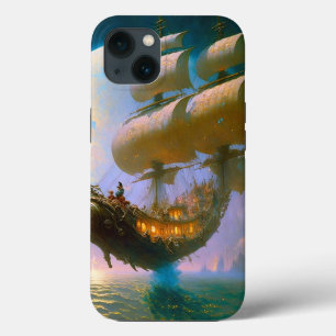Flying Ship Fantasy Art
