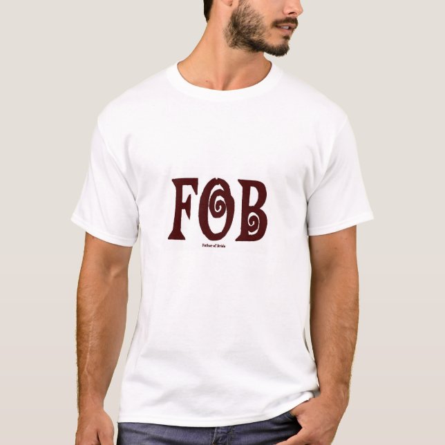 FOB (Pai da Noiva) T-Shirt Brown (Frente)