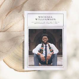 Foco | Anúncio de Graduação de Foto em Quadro Form