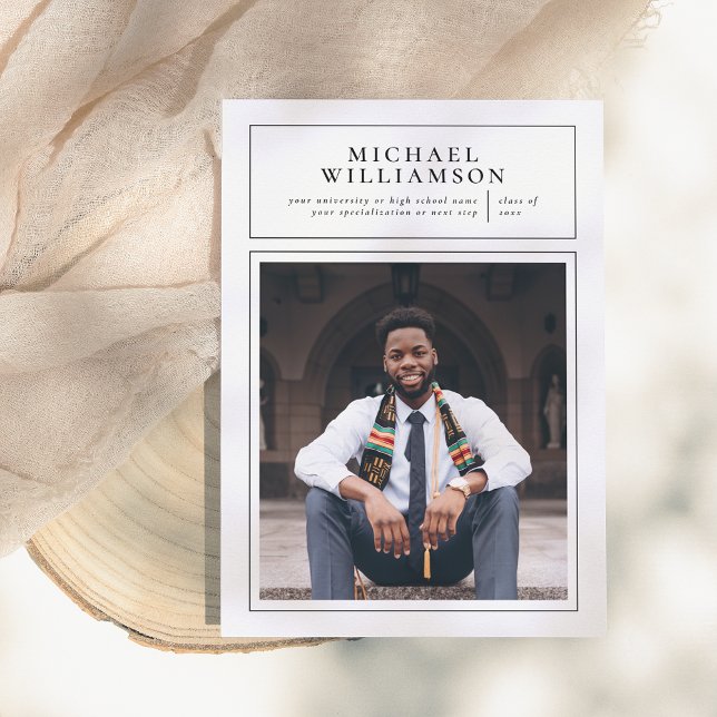 Foco | Anúncio de Graduação de Foto em Quadro Form (Criador carregado)