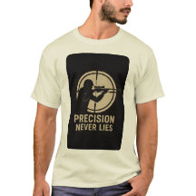 Foco de Precisão | Camiseta Gráfica Vintage Tático
