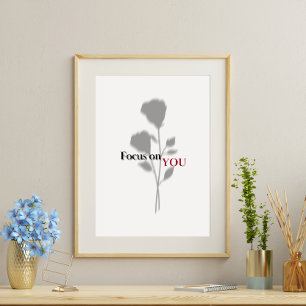 Foco em você Poster