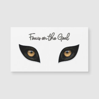 Foco no Objetivo - Arte de Olhos Intensos de Leopa