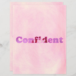 Foco no Papel Scrapbook de Misturas Rosa e Confian