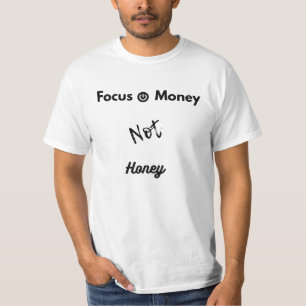 Foco no Power&Money, não na camiseta de motivação 