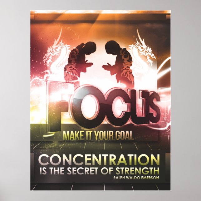 FOCO - POSTER MOTIVACIONAL (Frente)