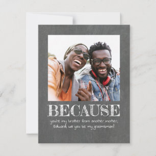 Fofa Simples Você Será Meu Padrinho Foto