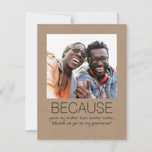 Fofa Simples Você Será Meu Padrinho Foto