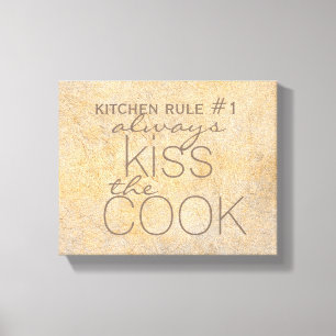 fofo de cozinha, citação de canvas