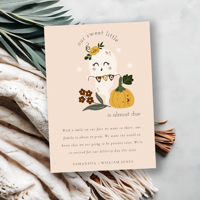 Fofo Ghost Pequeno Anúncio de Bebê Boo (Criador carregado)