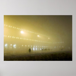 FOG IN SAN MARCO POSTER