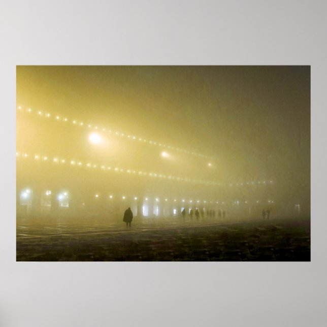 FOG IN SAN MARCO POSTER (Frente)
