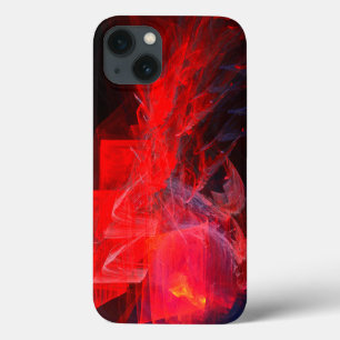 Fogo - Arte Abstrato, Cores Excitantes De Vermelho