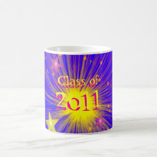Fogo-de-artifício "classe de 2011" canecas