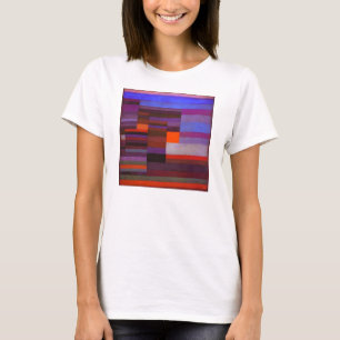 Fogo de Paul Klee no t-shirt da noite