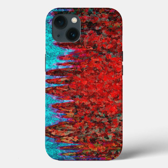 Fogo e textura do gelo capas de iphone de ratos (Verso)