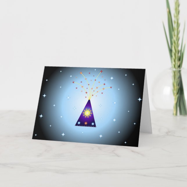 Fogos-de-artifício de Diwali - cartão (Frente)