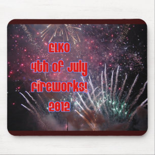 Fogos-de-artifício de Elko Mousepad 2012