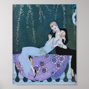 Fogos de artifício na Poster de Arte de Paris