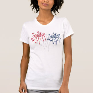 Fogos de artifício Patriótico 4 de julho Camisas
