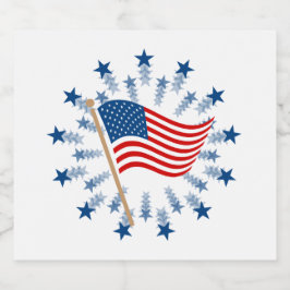 Fogueira Explosão de Estrelas da Bandeira American