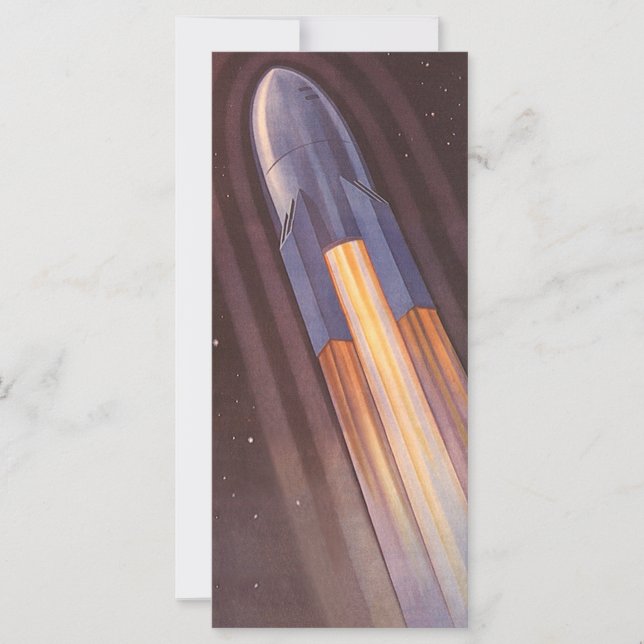 Foguetes de Nave Espacial de Ficção Científica Vin (Frente)