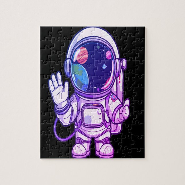 Foguetes de Quebra-cabeça de Aventura Cósmica (Vertical)