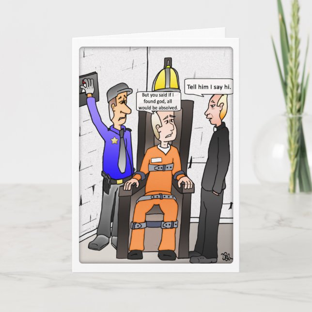 Foi encontrado um cartão de saudação branco (Frente)