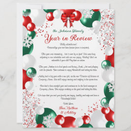 Foil Balão de Natal - Papel de carta Modelo