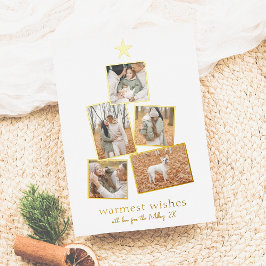 Foil Real | Colagem de Fotos Boho Christmas Tree 5