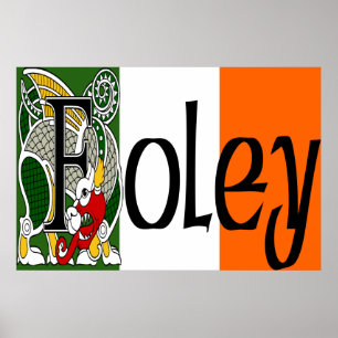 Foley Celtic Dragon Impressão