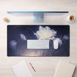 Folgas verdes legantes em fundo bege suave