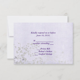 Folha abstrata RSVP