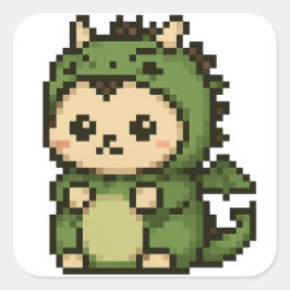 folha autocolante do dragão de ouriços