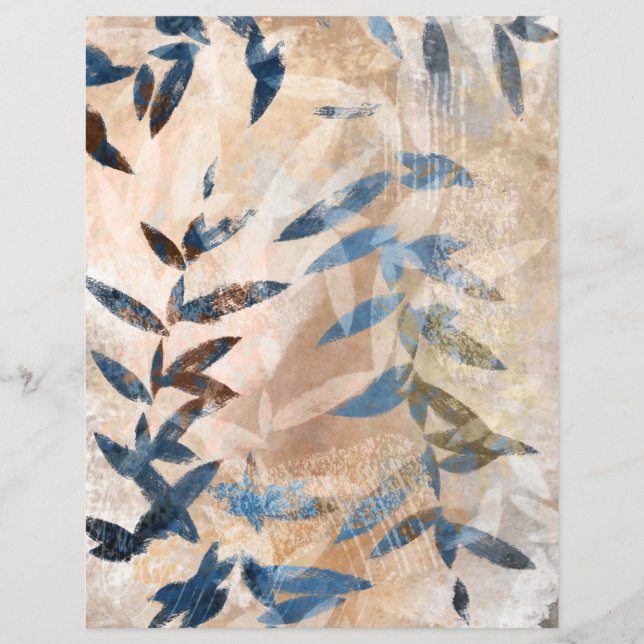 Folha de abstrato (Frente)