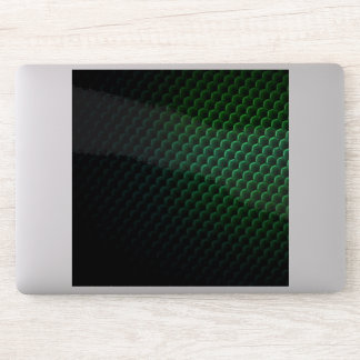 Folha de Adesivo de Couro Verde Tamanho: 8" x 8" F
