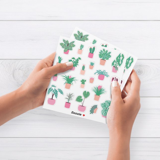 Folha de Adesivos de Plantas Femininas (Criador carregado)