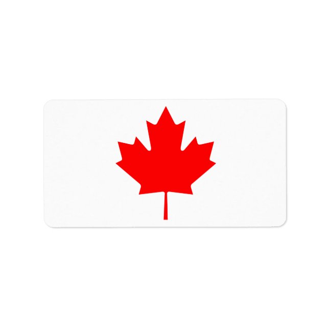 Folha de Adesivos Maple Leaf Decalque de Vinil | P (Frente)