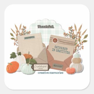 Folha de Adesivos Quadrados 3" Croptoberfest 2026
