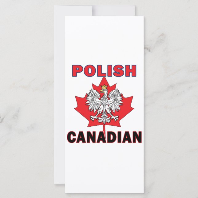 Folha de águia canadiana polonesa (Frente)