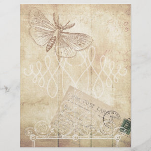 Folha de apresentação da placa de Posto e papel an